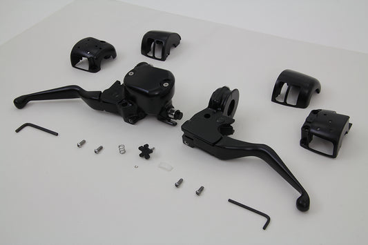 HARLEY Handlebar Control Kit Black fits 2004-2006 XL,