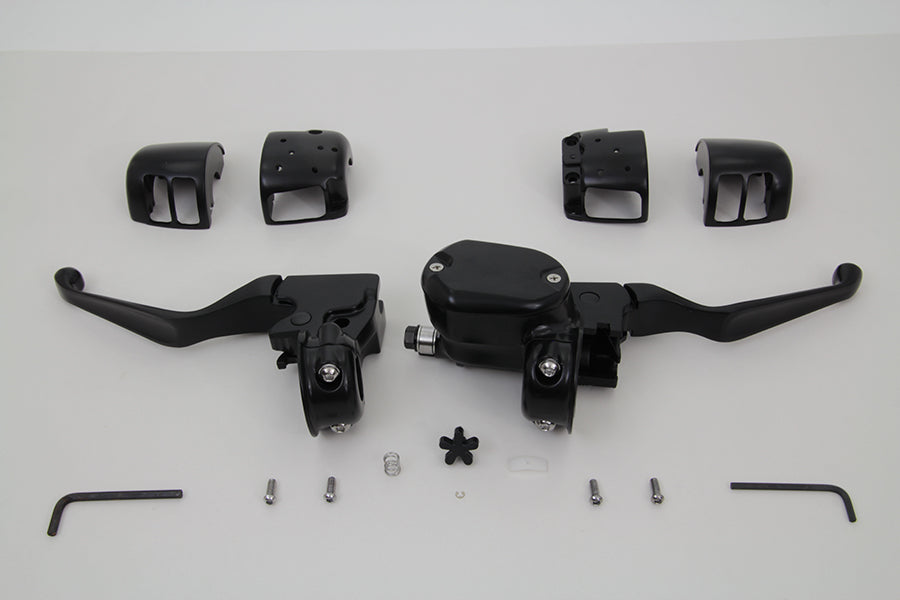 HARLEY Handlebar Control Kit Black fits 2004-2006 XL,