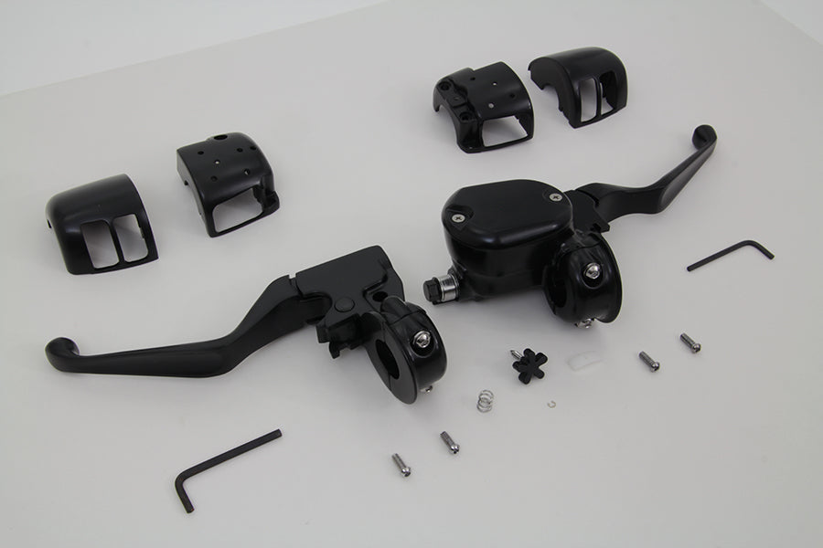 HARLEY Handlebar Control Kit Black fits 2004-2006 XL,