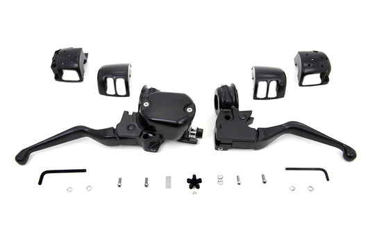 HARLEY Handlebar Control Kit Black fits 2007-2013 XL,