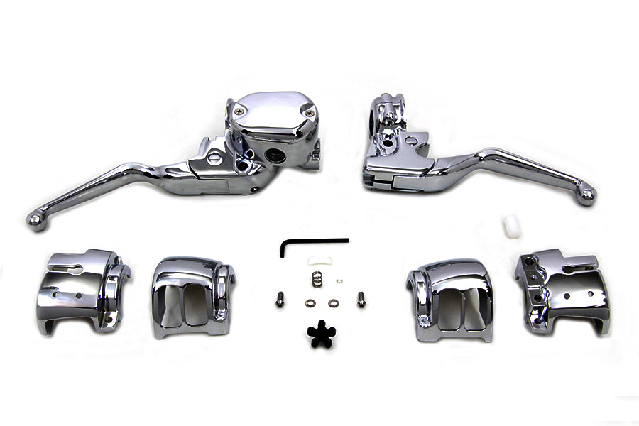 HARLEY Handlebar Control Kit Chrome fits 2014-UP XL,