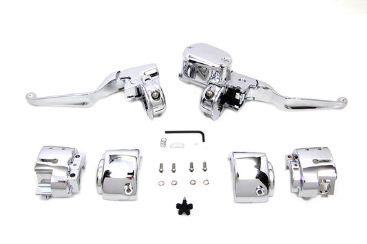 HARLEY Handlebar Control Kit Chrome fits 2014-UP XL,