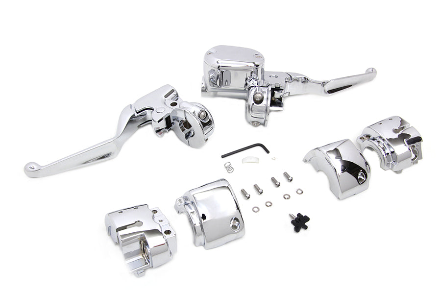 HARLEY Handlebar Control Kit Chrome fits 2014-UP XL,