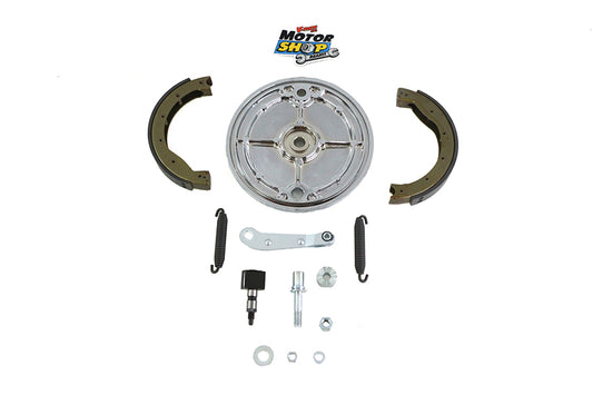 HARLEY Rear Brake Backing Plate Kit Polished fits 1954-1956 K,   1957-1972 XL,