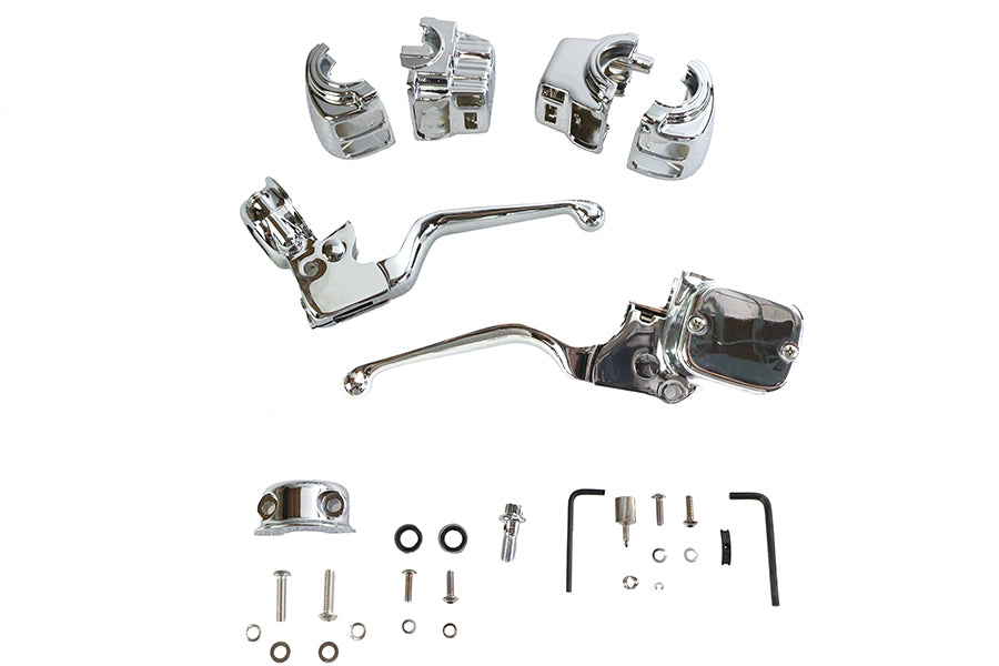 HARLEY Chrom Lenker Kontrollkit passend für 1996-2007 FLT,