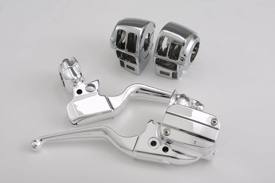 HARLEY Chrom Lenker-Steuerungskit passend für 2008-2013 FLT,