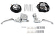 HARLEY Chrome Handlebar Control Kit fits 2007-2011 FXST,  2007-2011 FLST,