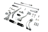 HARLEY Vorverlegte Fußrastenanlage Chrom Passend für 2006-2013 XL,