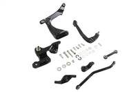 HARLEY AEE Mid Control Gloss Black Bremsseite Passend für 2018-2021 FLSB, 2018-2019 FXFB, 2018-2023 FXFB