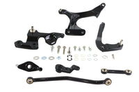 HARLEY AEE Mid Control Gloss Black Bremsseite Passend für 2018-2021 FLSB, 2018-2019 FXFB, 2018-2023 FXFB