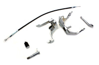 HARLEY Chrom Fußkupplung Kit Passend für 2000-2006 FLST, 2000-2006 FXST, 2000-2006 FLSTS, 2000-2006