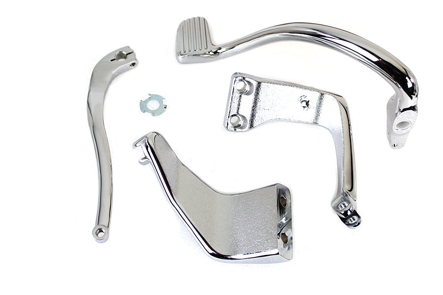 HARLEY Chrome Further Forward Mid Control Kit Passend für 2006–2017 FXD, mit Fußrastenanlage 2014–2017 FXDL,