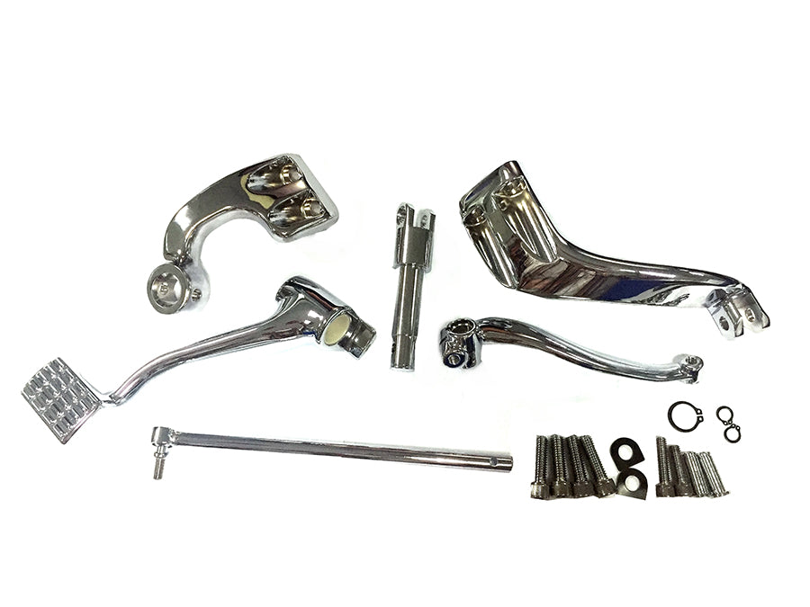 HARLEY Chrom 3 Zoll Verlängerung Mittlere Steuerkonsole Kit ohne Fußrasten Passend für 2014-UP XL,
