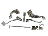 HARLEY Chrom 3 Zoll Verlängerung Mittlere Steuerkonsole Kit ohne Fußrasten Passend für 2014-UP XL,