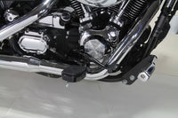 HARLEY Black Weiter vorn liegendes mittleres Steuerungs-Kit Passend für 2006-2017 FXD, mit mittleren Bedienelementen 2014-2017 FXDL,