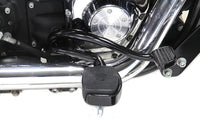 HARLEY Black Weiter vorn liegendes mittleres Steuerungs-Kit Passend für 2006-2017 FXD, mit mittleren Bedienelementen 2014-2017 FXDL,