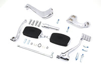 HARLEY Chrome 3 Zoll Verlängerung Mittlere Steuerkonsole mit Mini-Trittbrettern Passend für 2014-UP XL,