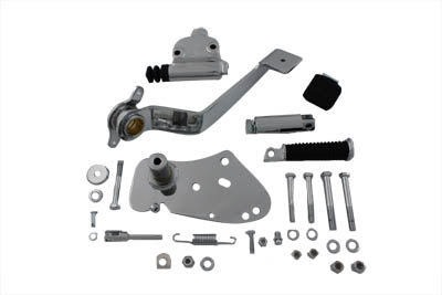 HARLEY Chrom Nachbau Bremshebel-Kit Vorwärts-Montage für Custom 0-, bei Verwendung mit hydraulischer Scheibenbremse oder