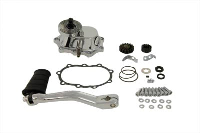 HARLEY Chrom Kick-Starter-Kit Passend für 1936-1940 EL, 1937-1948 UL, 1941-1984 FL, 1971-1984 FX,