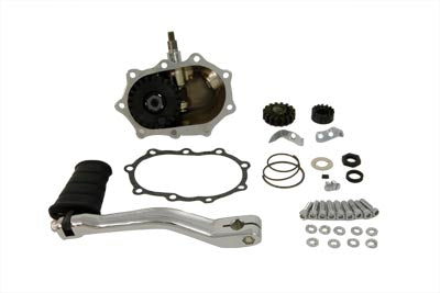 HARLEY Chrom Kick-Starter-Kit Passend für 1936-1940 EL, 1937-1948 UL, 1941-1984 FL, 1971-1984 FX,