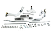 HARLEY Chrom-Vorverlegte Fussrastenanlage passend für 1982-1984 FXR, Shovel- oder Evo-motorisierte 1985-1994 FXR,