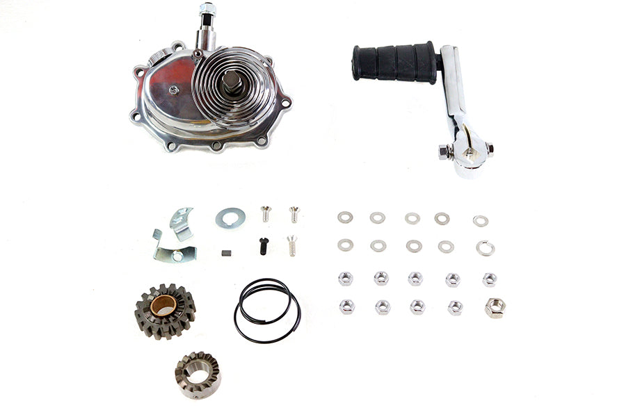 HARLEY Polierter Kickstarter-Kit Passend für 1936-1940 EL, 1937-1948 UL, 1941-1984 FL, 1971-1984 FX,