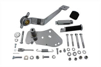 HARLEY Chrom Nachbau Bremsfußhebelanlage Für 0-  Custom, Anwendung mit hydraulischer Scheiben- oder