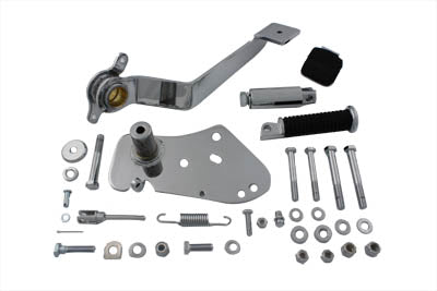 HARLEY Chrome Replica Forward Brake Control Kit Fits 0-  Custom, application with hydraulic disc or