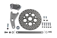 HARLEY GMA Umbaukit eloxierter hinterer Bremssattel und 11-1/2 Zoll Scheiben Passt für 1973-1984 FL, 1973-1984 F