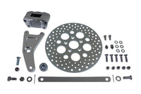 HARLEY GMA Eloxiertes hinteres Bremssattel-Umrüstkit und 11-1/2 Zoll Scheiben. Passend für 1973-1982 FX, 1973-1982 F