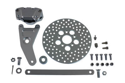 HARLEY GMA Bremsanlage hinten, 2-Kolben-Bremssattel und 10-Zoll-Bremsscheibe, passend für 1973-1980 FX, 1973-1980 FL,