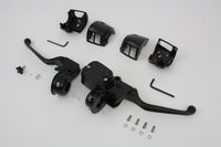 HARLEY Handlebar Control Kit Black fits 2007-2011 FXST,  2007-2011 FLST,  2007-2011 FXD,  2007-2011 FXDWG,