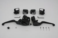 HARLEY Smooth Contour Handlebar Control Kit Black fits 1996-2006 FLST,  1996-2006 FXST,  1996-2006 FXD,  1996-2003 XL,  1996-2006 FXDWG,