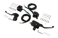 HARLEY Handlebar Control Kit with Switches Black fits 1996-2006 FXST,  1996-2003 XL,  1996-2006 FLST,  1996-2006 FXD,