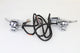 HARLEY Chrome Handlebar Control Kit fits 2008-2013 FLHT,  2008-2013 FLHR,  2008-2013 FLHX,