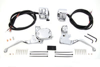 HARLEY Handlebar Control Kit with Switches Chrome fits 2007-2013 XL,