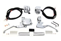 HARLEY Handlebar Control Kit with Switches Chrome fits 2007-2013 XL,