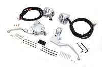 HARLEY Handlebar Control Kit with Switches Chrome fits 2007-2013 XL,