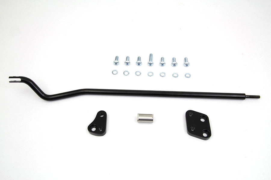 HARLEY Reduced Reach Forward Control Adapter Kit Gloss Black fits 2006-2017 FXD,   2006-2017 FXDWG,