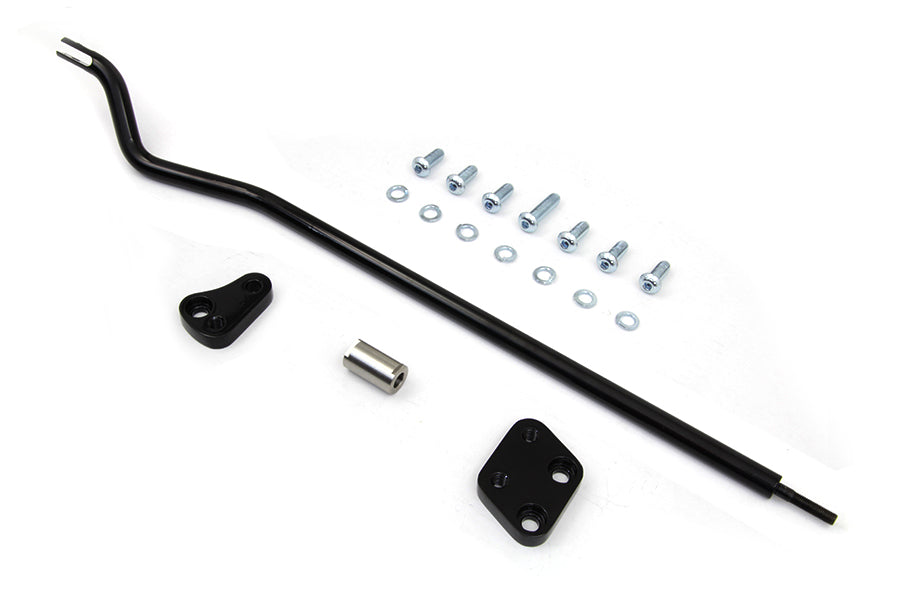 HARLEY Reduced Reach Forward Control Adapter Kit Gloss Black fits 2006-2017 FXD,   2006-2017 FXDWG,