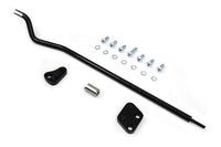 HARLEY Reduced Reach Forward Control Adapter Kit Gloss Black fits 2006-2017 FXD,   2006-2017 FXDWG,