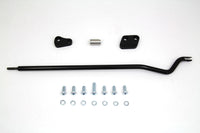 HARLEY Reduced Reach Forward Control Adapter Kit Gloss Black fits 2006-2017 FXD,   2006-2017 FXDWG,