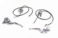 HARLEY Handlebar Control Kit Chrome fits 2011-2013 FXCW,  2011-2013 FXCWC,  2011-2014 FXS,  2011-2014 FLS,  2011-2014 FLST,  2012-2017 FXD,