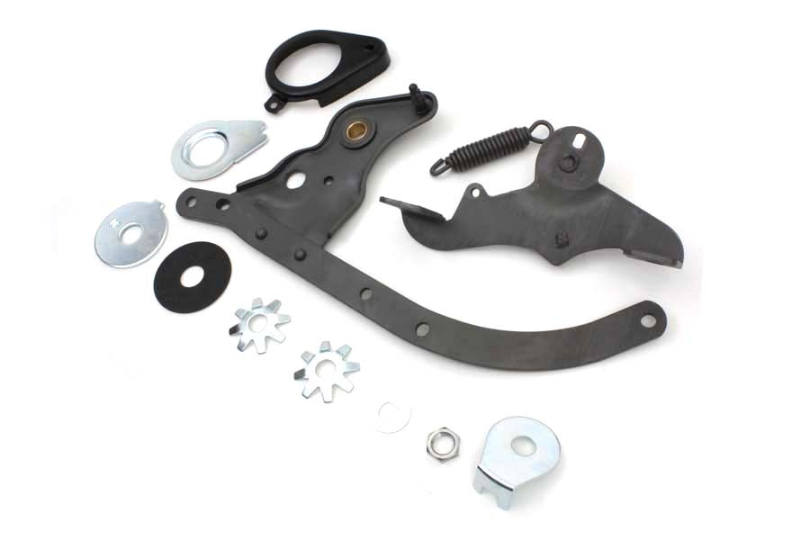 HARLEY パーカーライズド フットクラッチASSY 1936-1952 W, 1936-1973 G適合