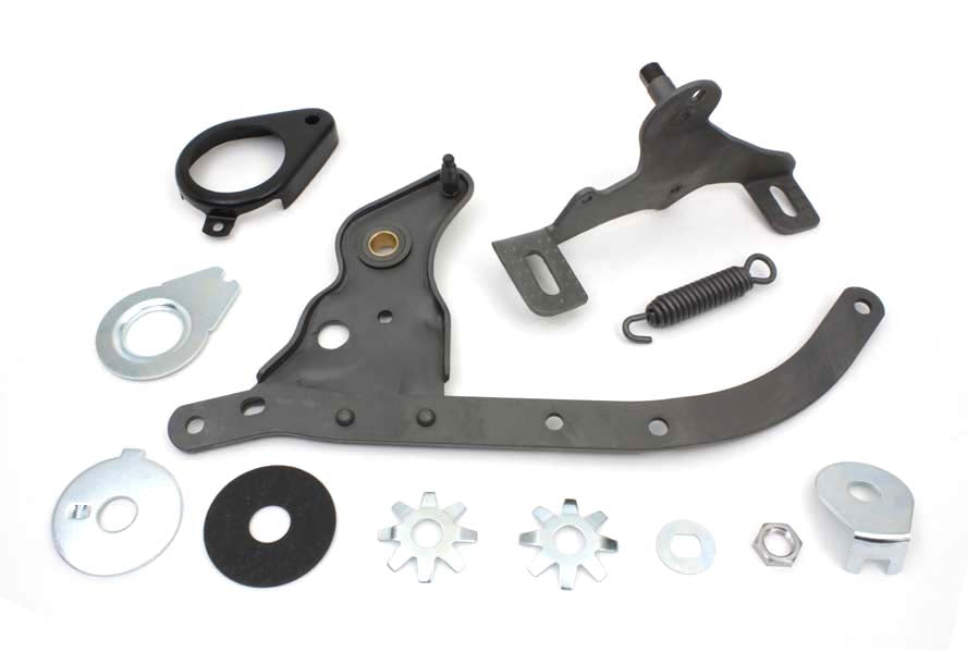 HARLEY パーカーライズド フットクラッチASSY 1936-1952 W, 1936-1973 G適合