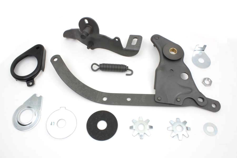 HARLEY パーカーライズド フットクラッチASSY 1936-1952 W, 1936-1973 G適合