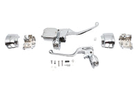 HARLEY Ultima Lenkerarmaturen-Kit Chrom Passend für 1996-2006 FXST, 1996-2006 FLST, 1996-2006 FXD,