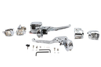 HARLEY Ultima Lenkerarmaturen Kit Chrom Passend für 1996-2006 FXST,   1996-2006 FLST,   1996-2006 FXD,