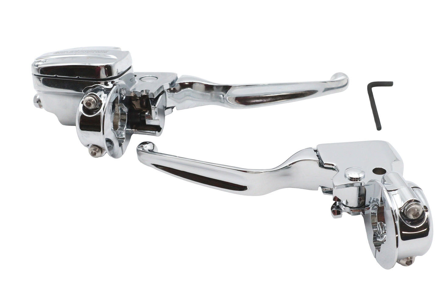 HARLEY Ultima Lenker-Steuerungskit Chrom Passend für 2008–2010 FLT, mit Radio und Tempomat