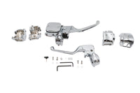 HARLEY Ultima Lenkersteuerung Kit Chrom Passend für 2008-2010 FLT,